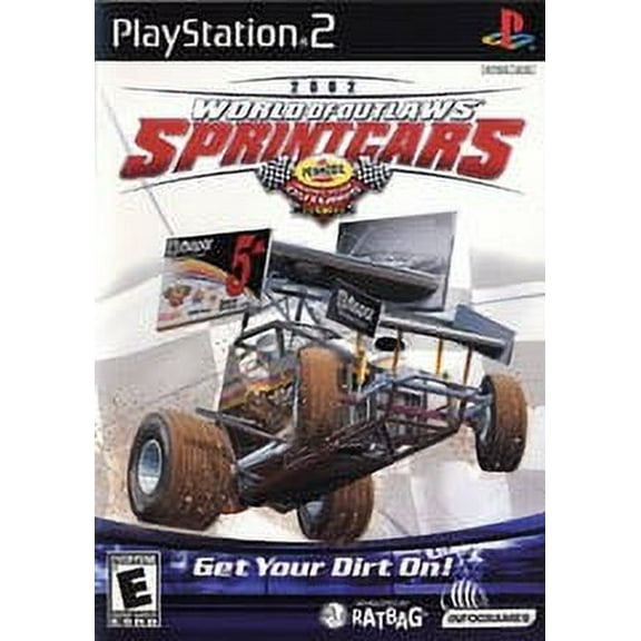 Restored World of Outlaws: Sprint Cars - PS2 Playstation 2 (Refurbished)
