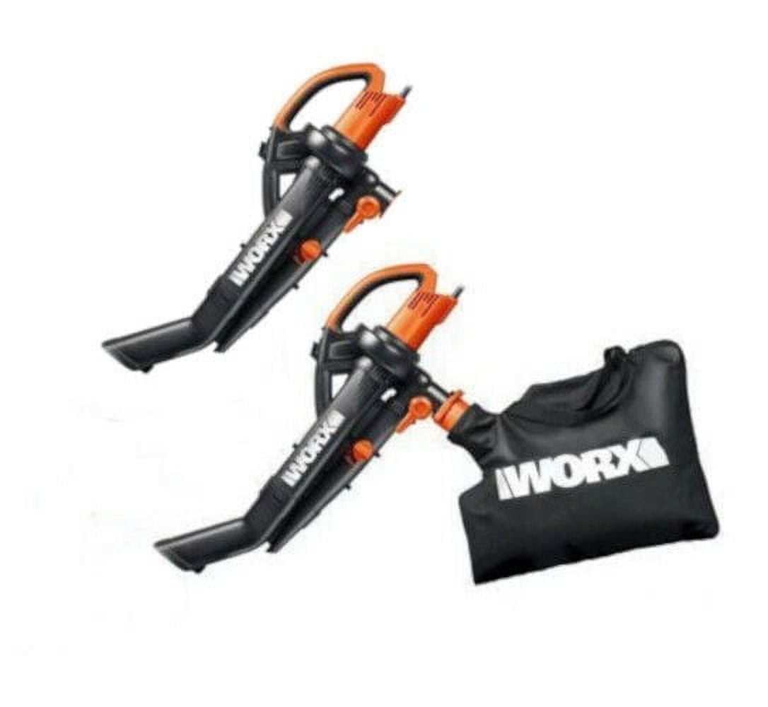 Restored Worx WG505 TRIVAC 12 Amp 3-In-1 Electric Blower/Mulcher/Vacuum (Refurbished)