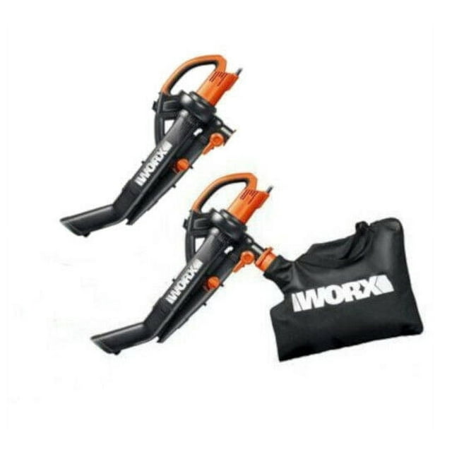 Restored Worx WG505 TRIVAC 12 Amp 3-In-1 Electric Blower/Mulcher/Vacuum (Refurbished)