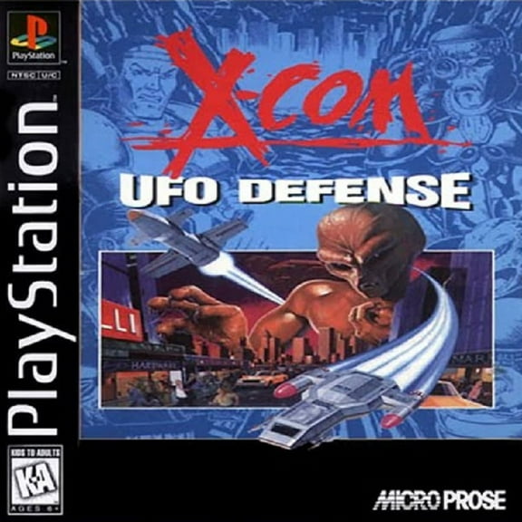 Restored X-COM: UFO Defense (Sony PlayStation 1, 1997) Video Game (Refurbished)