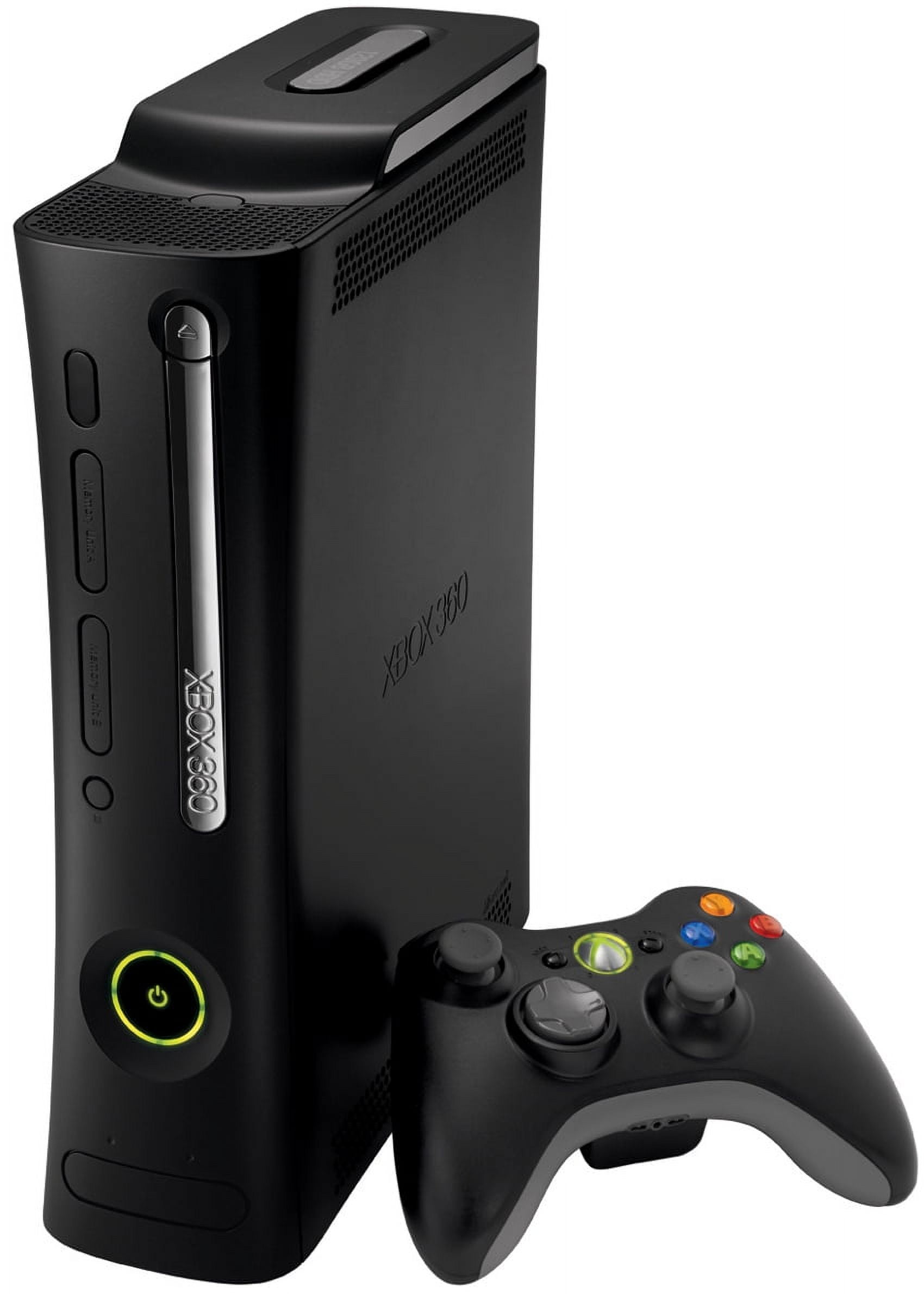 Desbloqueado LTU Console Xbox 360 Slim Novo - Black Games