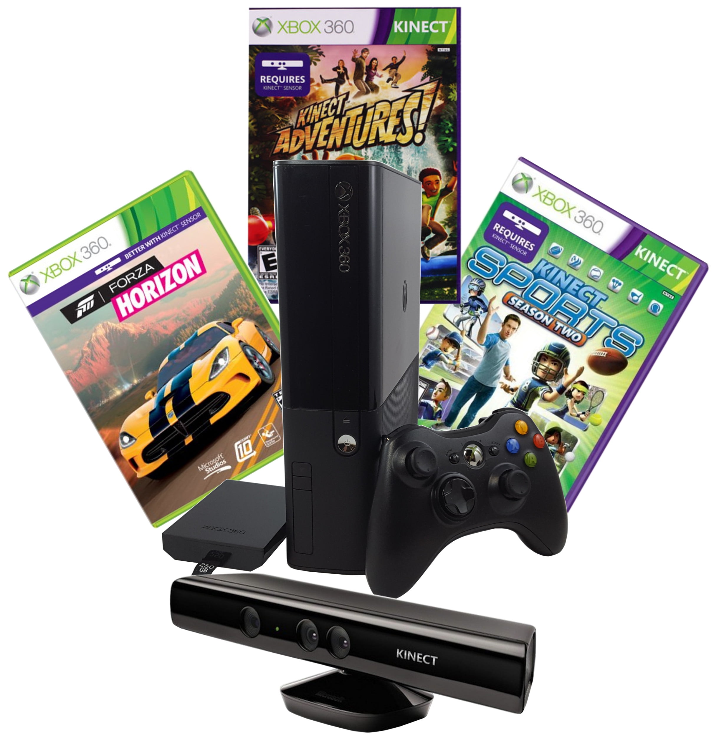 Xbox 360 S Console w/ Kinect – Retro Raven Games