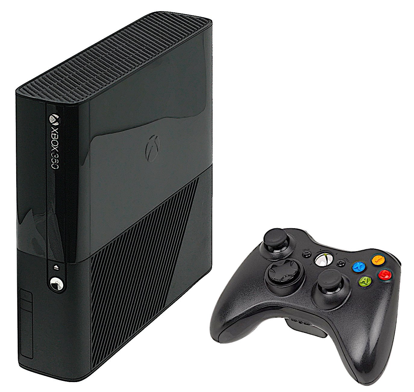 Microsoft XBox 360 E System BLACK Video Game Console 4GB Wireless
