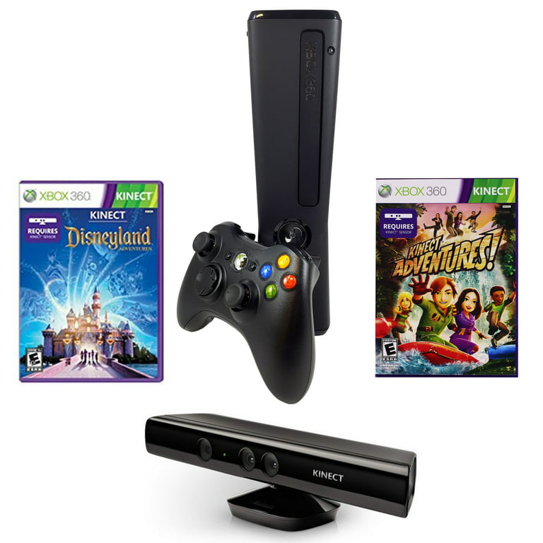 Restored Microsoft Xbox 360 E 4GB Video Game Console and Black Controller  HDMI (Refurbished)