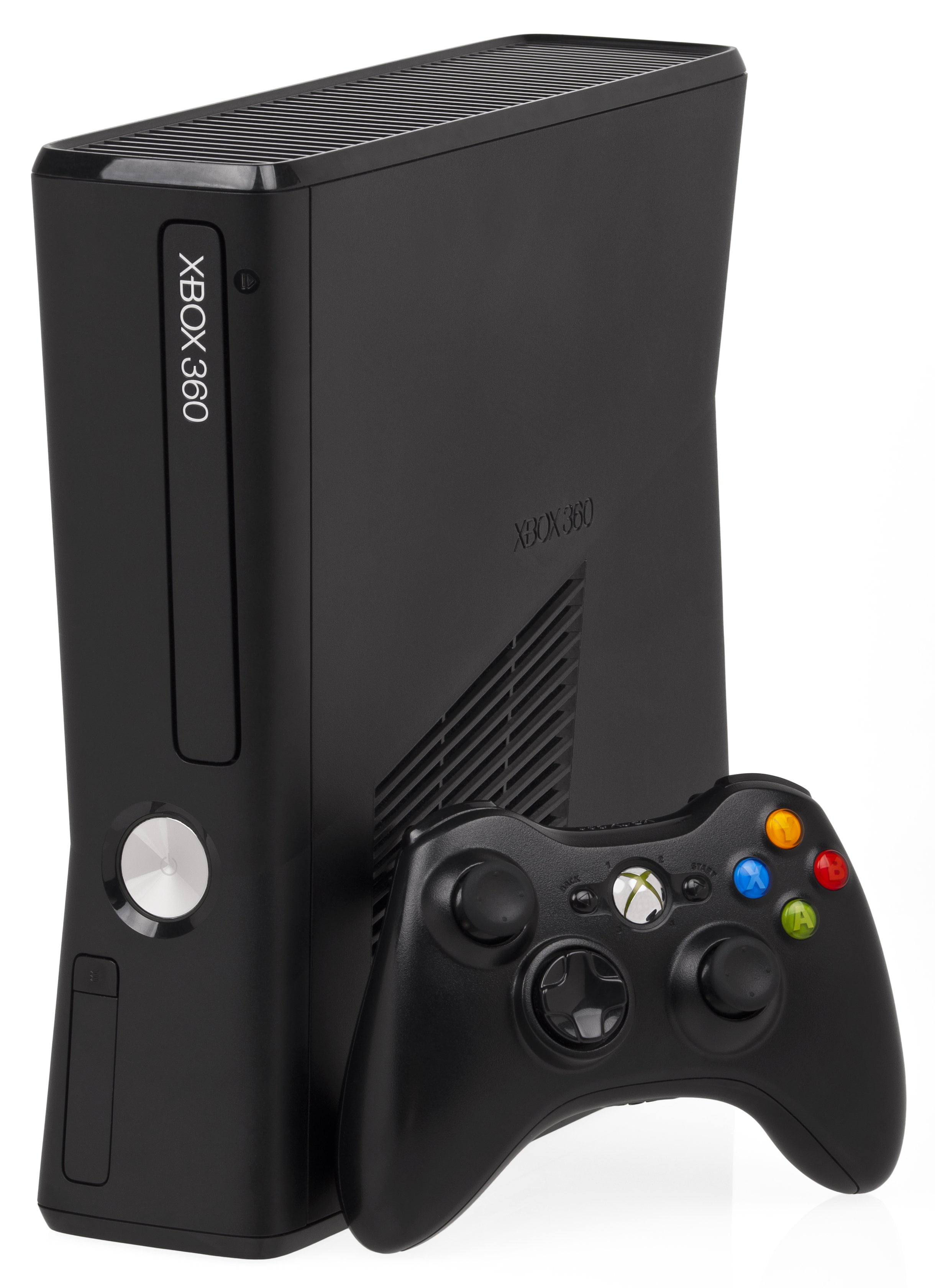 Restored Microsoft Xbox 360 S (Slim) 4GB Gaming Console Bundle  (Refurbished) 