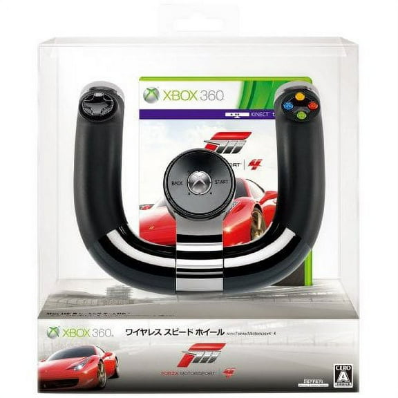 Restored Xbox 360 Xbox 360 Wireless Speed Wheel Forza Motorsports 4 (Refurbished)