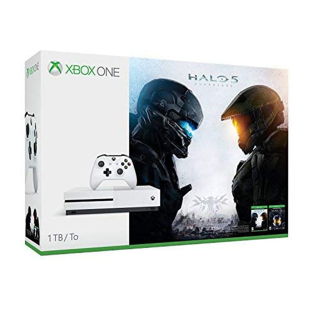 Microsoft Xbox One S 1TB Console Halo Collection Bundle, White