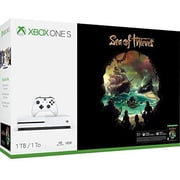Restored Microsoft Xbox One S 1TB Console Sea Of Thieves Bundle Slim, White
