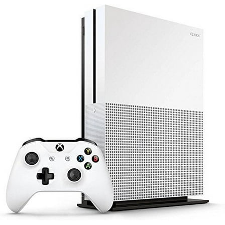 Restored Xbox One S 1TB Slim Console White with Matching Controller (Refurbished)