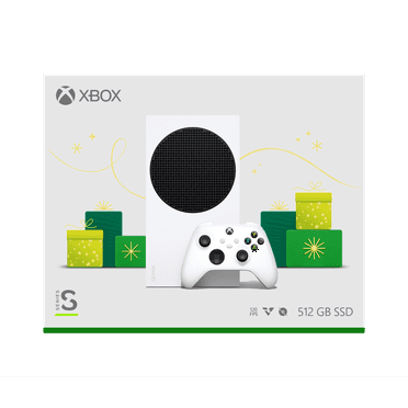 Restored Microsoft Xbox Series S 512GB with HDMI Cable, White (Refurbished)
