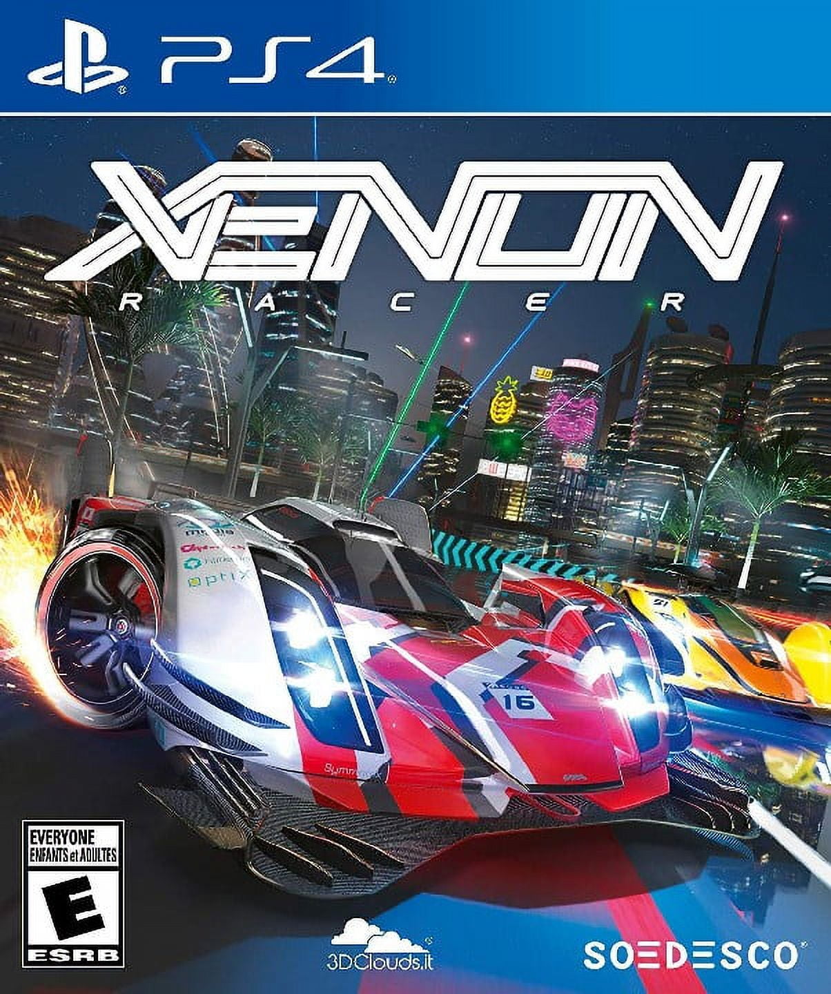Ps4 Cel Racing Restored Xenon Racer (Playstation 4, 2019) Racing Game (Refurbished ...