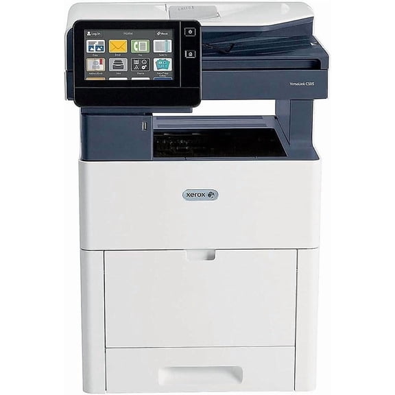 Restored Xerox VersaLink C505 A4 Color Multifunction Printer – Print/Copy/Scan/Fax, Duplex, 45 PPM, Network & USB