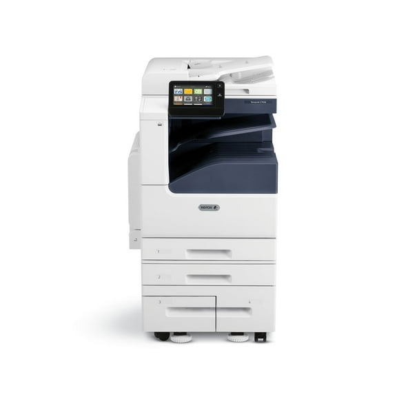Restored Xerox VersaLink C7025 Tabloid-Size Color Laser Multifunction Copier — 25ppm, Copy, Print, Scan, Print from USB, Scan to Email/Folder/Network, 2 Trays, Stand