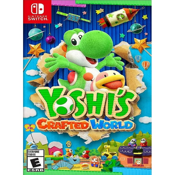 Restored Yoshi's Crafted World (Nintendo Switch, 2019) (Refurbished)
