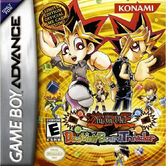 Restored Yu-Gi-Oh! Destiny Board Traveler (Nintendo Gameboy Advance, 2004) Fighting Game (Refurbished)