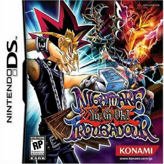 Restored Yu-Gi-Oh! Nightmare Troubadour (Nintendo DS, 2005) Cards Game
