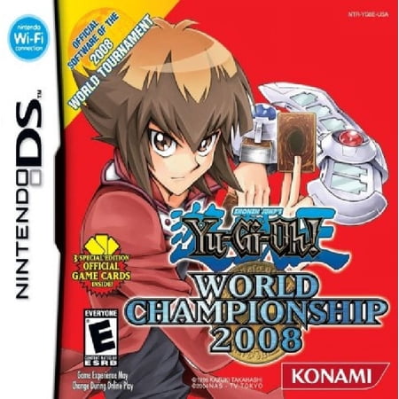 Restored Yu-Gi-Oh! World Championship 2008 (Nintendo DS, 2007) Adventure Game (Refurbished)