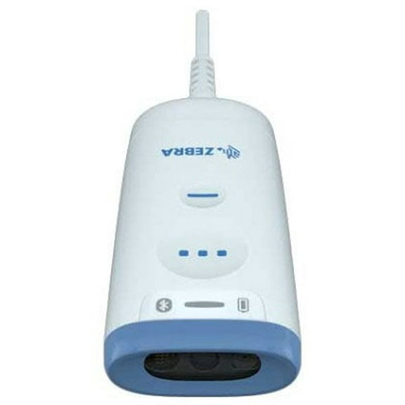 Restored Zebra CS6080 2D USB Barcode Scanner – White, Handheld USB Scanner for Retail & Healthcare (P/N: CS6080-HCKF00BVZWW) (Refurbished)