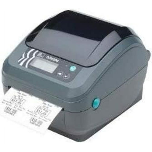 Restored Zebra GX420D Thermal Label Printer GX422129100540