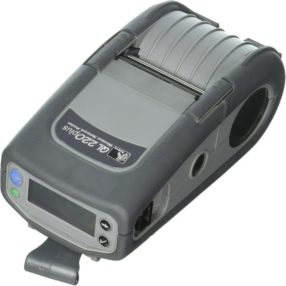 Restored Zebra QL220 Mobile Label Printer – 2″ USB, 8/16 MB Memory, LCD Display, Wi-Fi 802.11b/g, Compact Portable - Q2D-LUGA0000-00 (Refurbished)