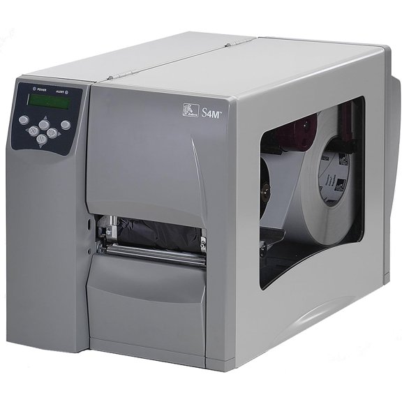 Restored Zebra S4M Direct Thermal Barcode Label Printer – 300 DPI, USB/Ethernet, Model S4M00-3001-0200T (Refurbished)