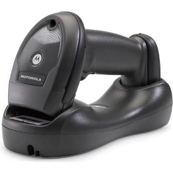 Restored Zebra Symbol (Motorola) LI4278 Wireless Bluetooth Barcode Scanner, with Cradle and USB Cables (Refurbished)