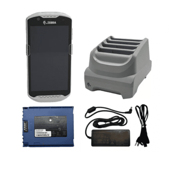 Restored Zebra TC510K Healthcare Certified Barcode Scanner Kit -Scanner, Battery, Cradle & PS (Refurbished)