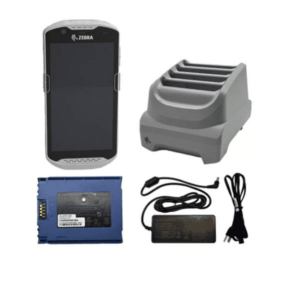 Restored Zebra TC510K Healthcare Certified Barcode Scanner Kit -Scanner, Battery, Cradle & PS (Refurbished)