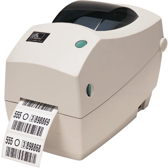 Restored Zebra TLP 2824 Plus Barcode Label Printer 203 dpi Thermal Transfer – P/N 282P-101110-040 (Refurbished)