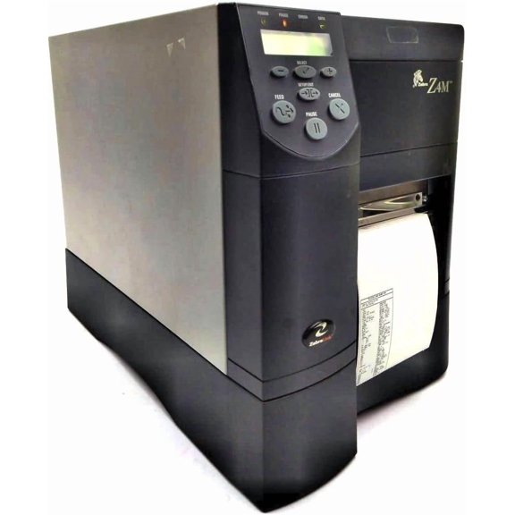 Restored Zebra Z4M Industrial Thermal Transfer/Direct Thermal Label Printer – 305 dpi, Serial/Parallel - (Z4M00‑1001‑0000) (Refurbished)