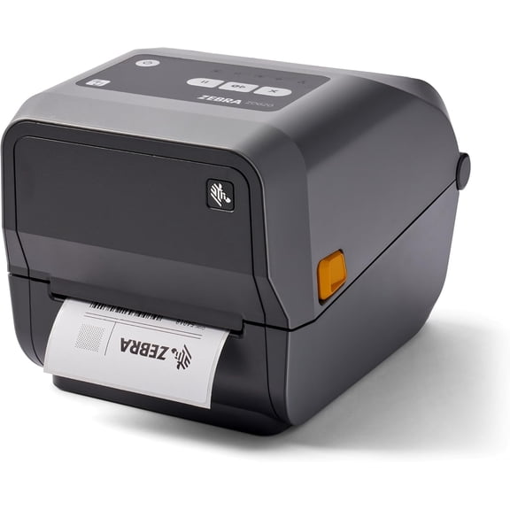Restored Zebra ZD620t 300 dpi Thermal Transfer Desktop Barcode Label Printer – 4" Print Width, 6 IPS, USB/Ethernet/Serial/Bluetooth Connectivity – Model ZD62043-T01F00EZ YKGAV (Refurbished)