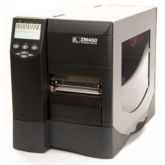 Restored Zebra ZM400-2001-0000T Industrial Thermal Label Printer – 203 dpi, Thermal Transfer, USB, Serial, Parallel (Refurbished)