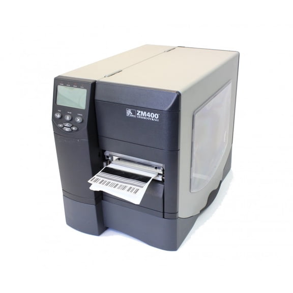 Restored Zebra ZM400 Thermal Label Printer – 203 dpi, 10 in/s Monochrome, USB/Serial/Parallel, Industrial Desktop – Model ZM400-2001-3000T (Refurbished)