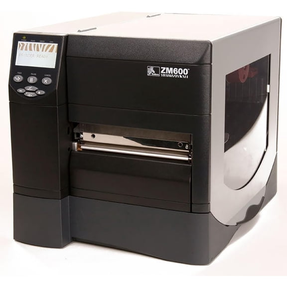 Restored Zebra ZM600 203 dpi Network Label Thermal Printer – High-Performance Industrial Label Printer (ZM640-2501-0300T) (Refurbished)