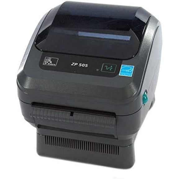 Restored Zebra ZP505 Thermal Label Printer – Direct Thermal Desktop Printer, Monochrome Label Printing P/N: ZP505-0503-0018 (Refurbished)