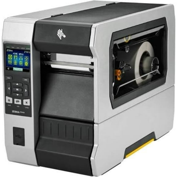 Restored Zebra ZT610 Industrial Barcode Label Printer  203 DPI, Thermal Transfer/Direct Thermal, Tear Bar, USB/Serial/Ethernet Connectivity - ZT61042-T210100Z (Refurbished)
