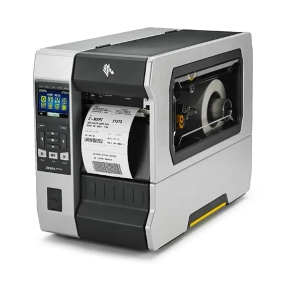 Restored Zebra ZT610 Industrial Thermal Transfer / Direct Thermal Label Printer – 203 DPI, USB, Serial, Ethernet, Bluetooth – ZT61042-T0E01C0Z (Refurbished)