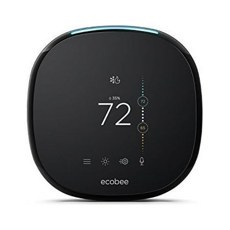 Refurbished ecobee4 EB-STATE4-01 Alexa-Enabled Thermostat with Sensor