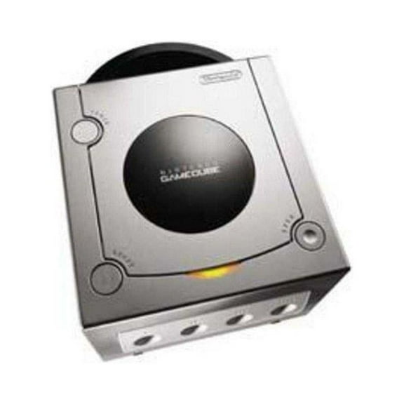 Restored gamecube console platinum (Refurbished)
