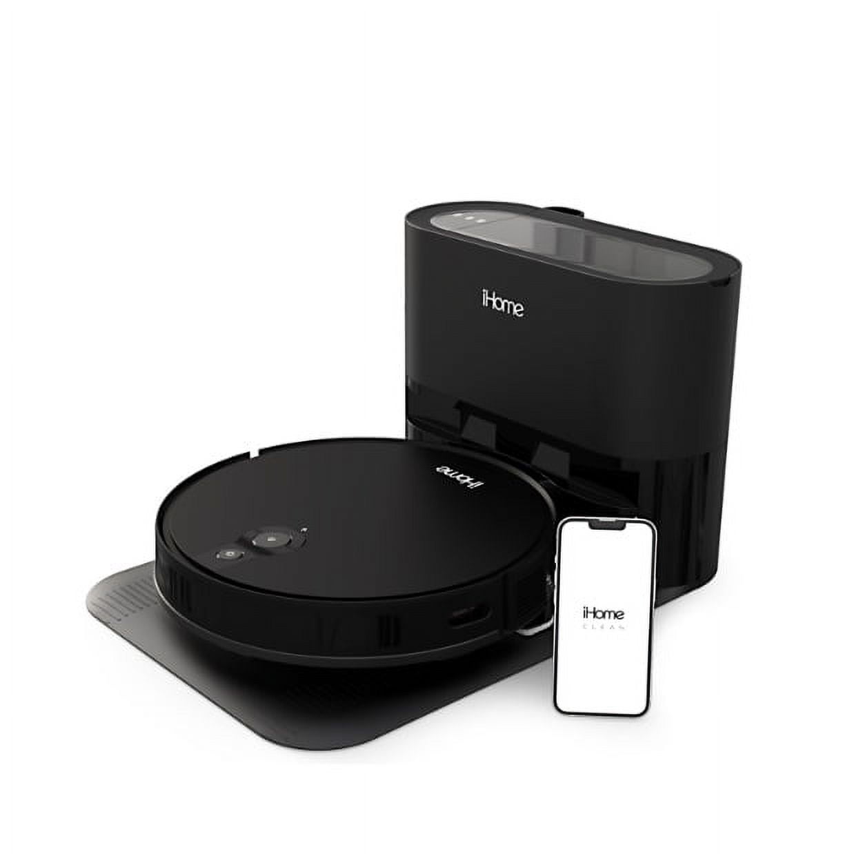 Restored iHome iHRV11BLK AutoVac Eclipse Pro 3in1 Robot Vacuum and