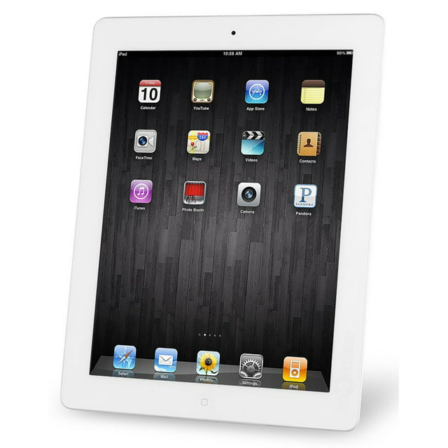 Restored iPad 4 Wifi White 16GB (MD513LL/A)(Late-2012) (Refurbished)