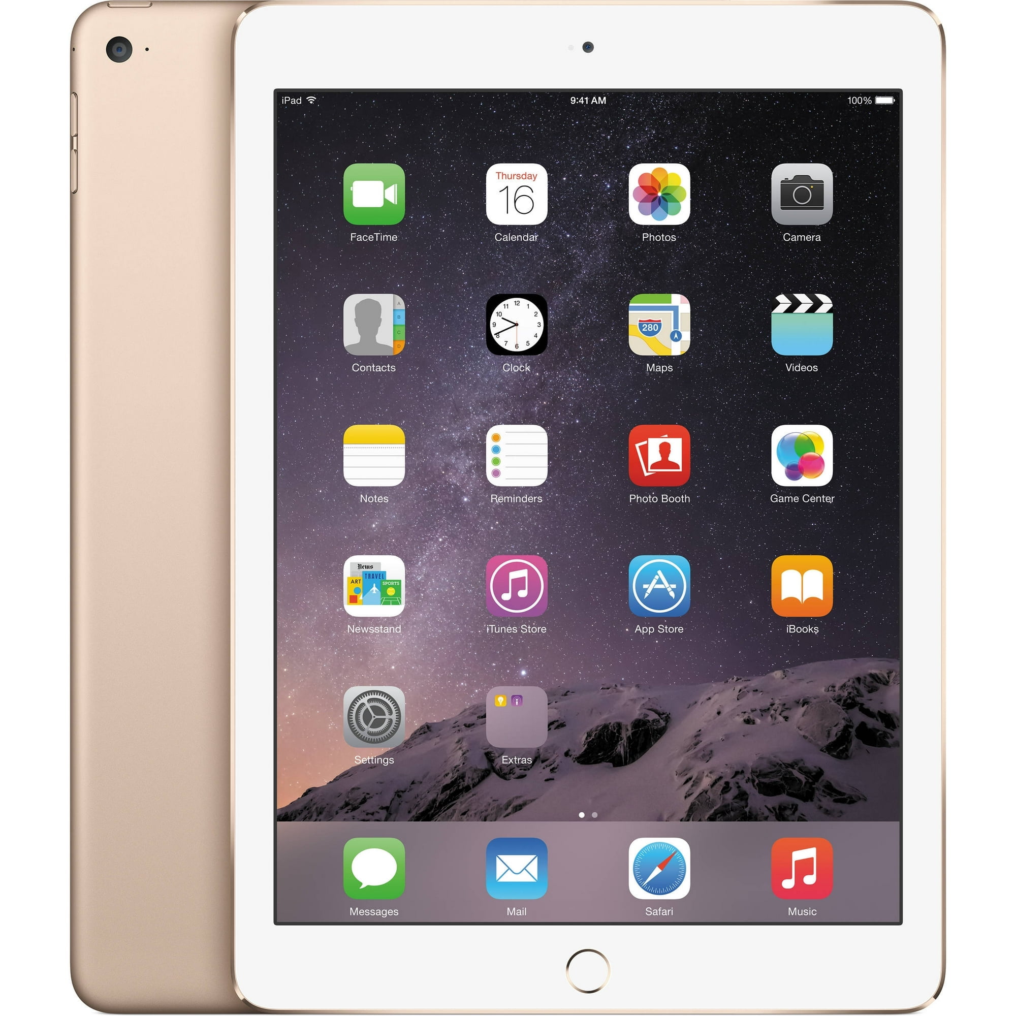 Apple - 超美品 SIMフリー iPad Air 2 128GB ゴールド  M888 Gold iPad Air 2