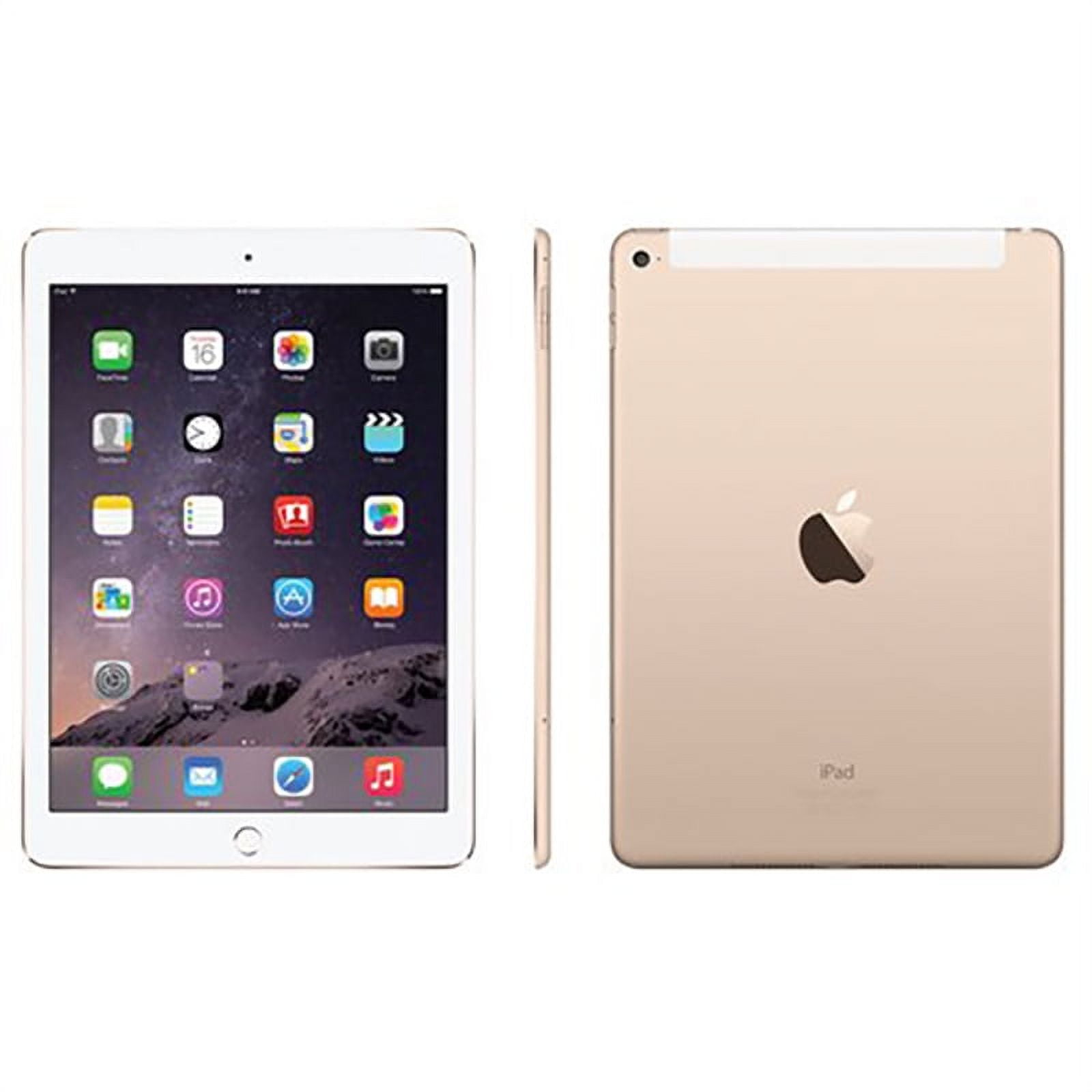 Amazon.com : Apple iPad Air 2, 16GB, 4G + Wi-Fi - Gold
