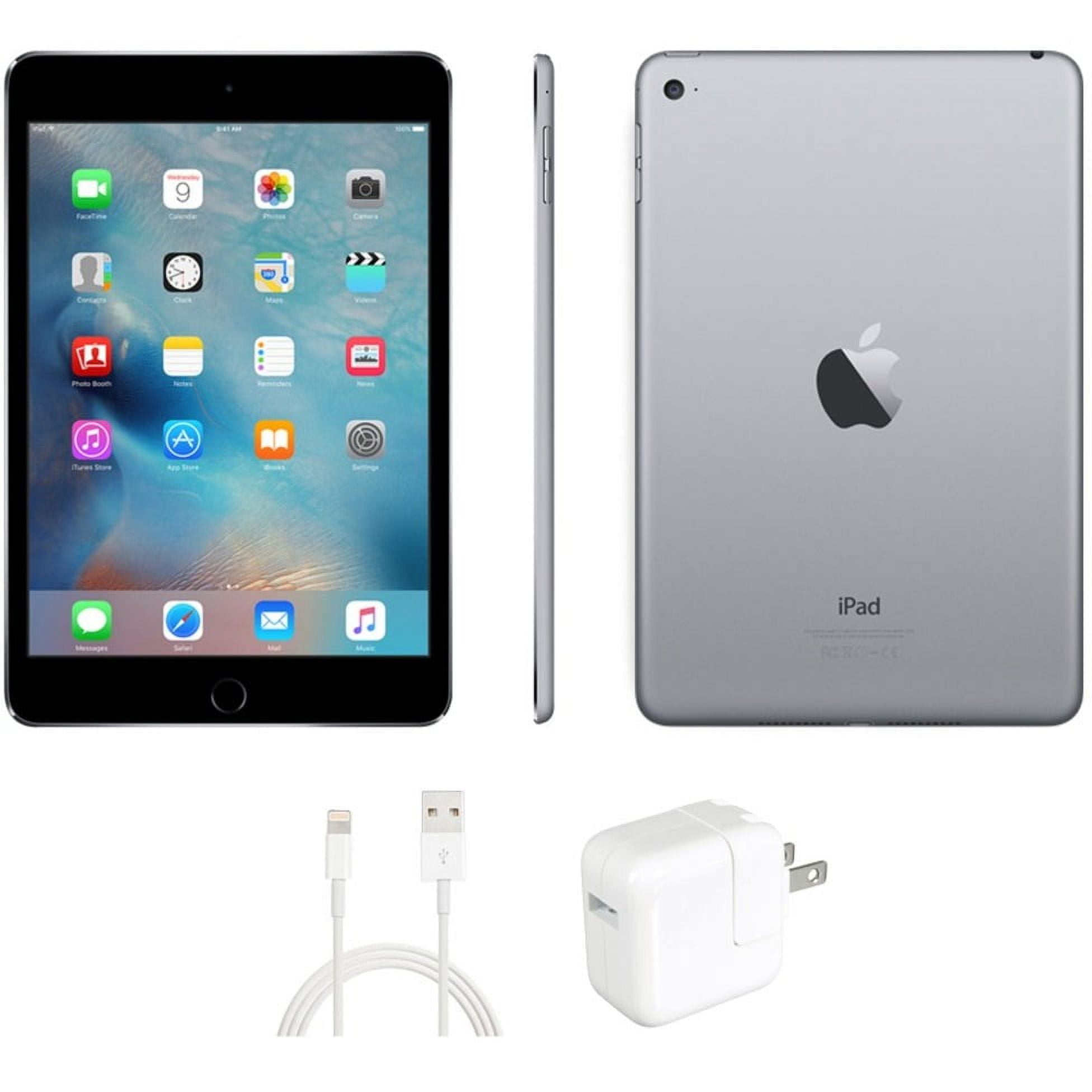 Restored iPad Mini 4 (4th Gen, 2015), Space Gray, 128GB, Wifi Only