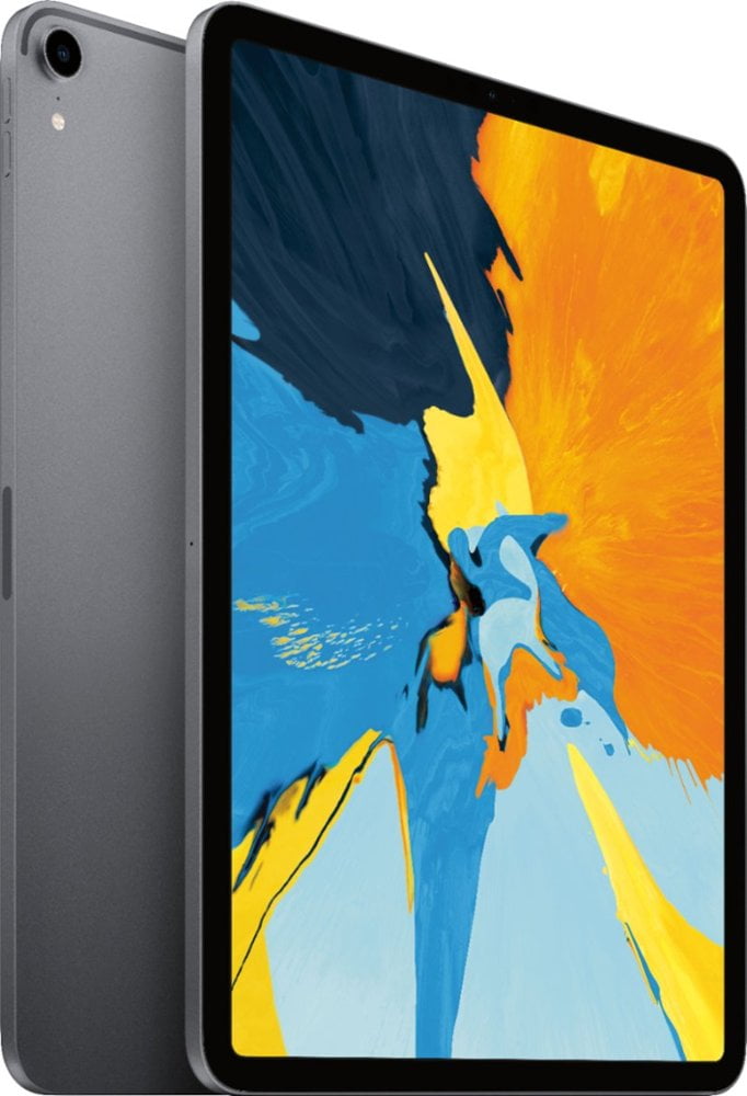 Apple iPad Pro 11 Inch Tablet, 64GB, Apple iPadOS, Gray 1-Pack