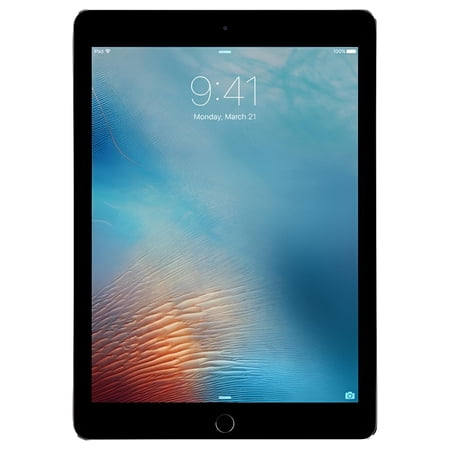 Restored iPad Pro Space Gray WiFi 128GB 97" (MLMV2LL/A)(2016) (Refurbished)