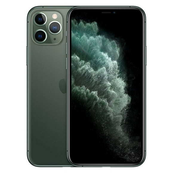 Restored Apple iPhone 11 Pro - Cricket Wireless - 256 GB Midnight Green (Refurbished)