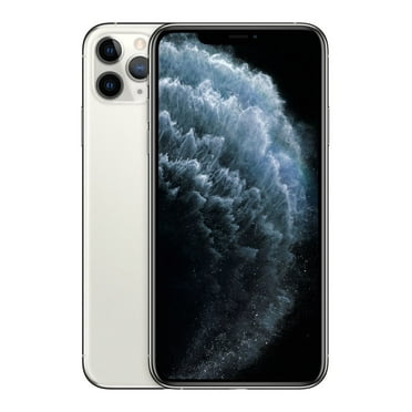 Restored Apple iPhone 11 Pro Max - Cricket Wireless - 256 GB Silver (Refurbished)