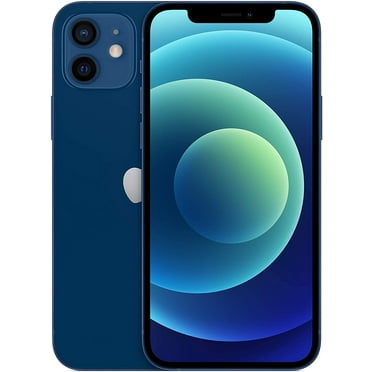 Restored Apple iPhone 12 - T-Mobile - 64 GB Blue (Refurbished)