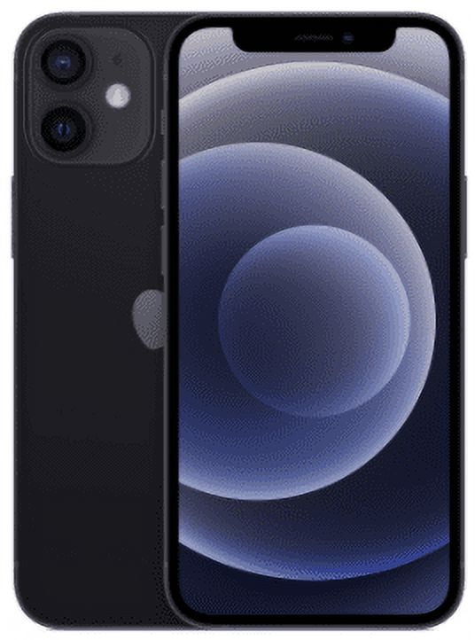 Restored iPhone 12 Mini AT\u0026T 64GB Black (Refurbished)